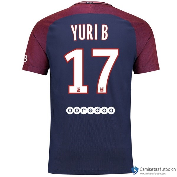 Camiseta Paris Saint Germain Primera equipo Yurib 2017-18